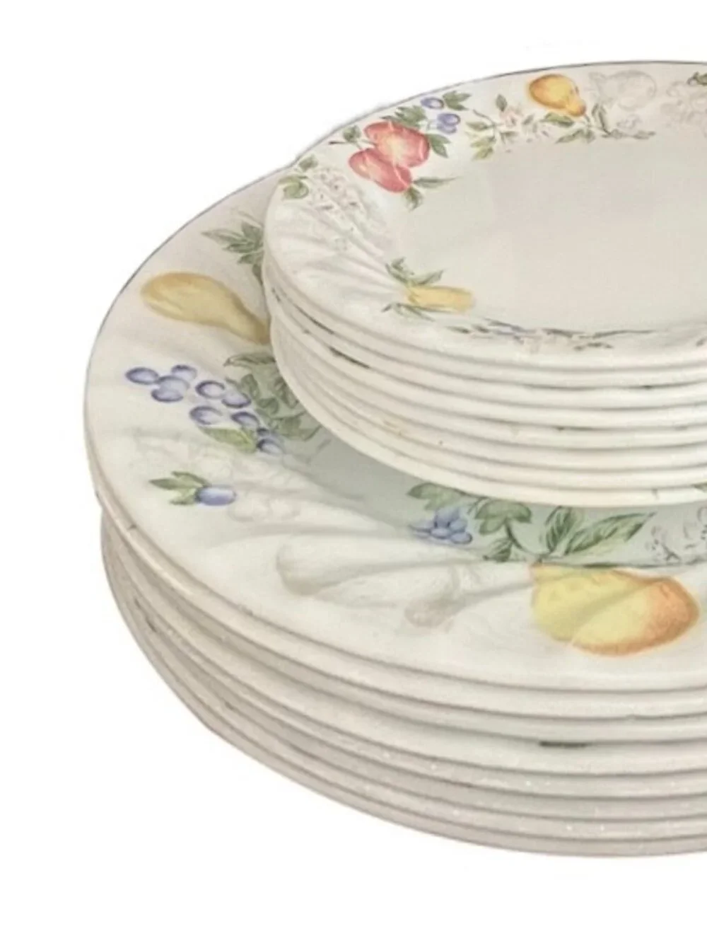 Corelle by Corning 16pcs Chutney 8 Dinner & 8 Salad Plates Discontinued Vintage